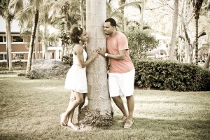 Picture on our honeymoon